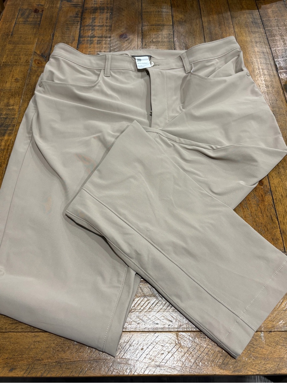 All in Motion Tan Golf Pants